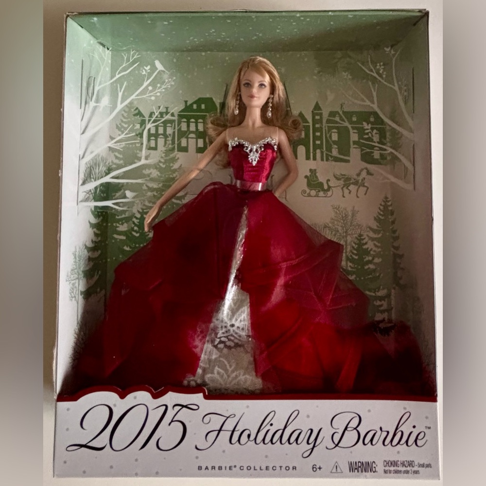 New In Box, Never Opened! 2015 Holiday Barbie Collector Doll